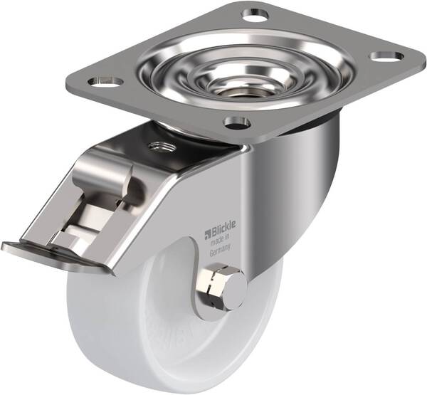 Blickle 500165 LEX-PO 80G-FI Lenkrolle mit Feststeller Rad-Durchmesser: 80 mm Tragfähigkeit (max.): 150 kg 1 St.