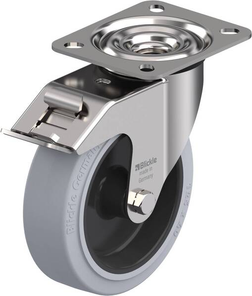 Blickle 761523 LEX-POEV 125G-FI-SG Lenkrolle mit Feststeller Rad-Durchmesser: 125 mm Tragfähigkeit (max.): 150 kg 1 St.