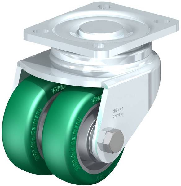 Blickle 754584 LHD-ALST 80K Doppel-Lenkrolle Rad-Durchmesser: 80 mm Tragfähigkeit (max.): 360 kg 1 St.