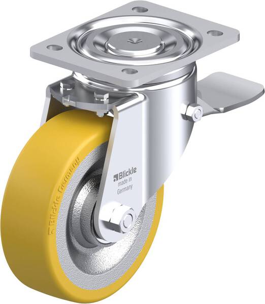 Blickle 17574 LH-SETH 150K-ST Lenkrolle mit Feststeller Rad-Durchmesser: 150 mm Tragfähigkeit (max.): 650 kg 1 St.