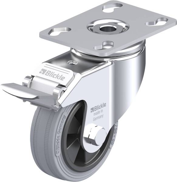 Blickle 224782 LKPA-VPA 80G-FI Lenkrolle mit Feststeller Rad-Durchmesser: 80 mm Tragfähigkeit (max.): 80 kg 1 St.