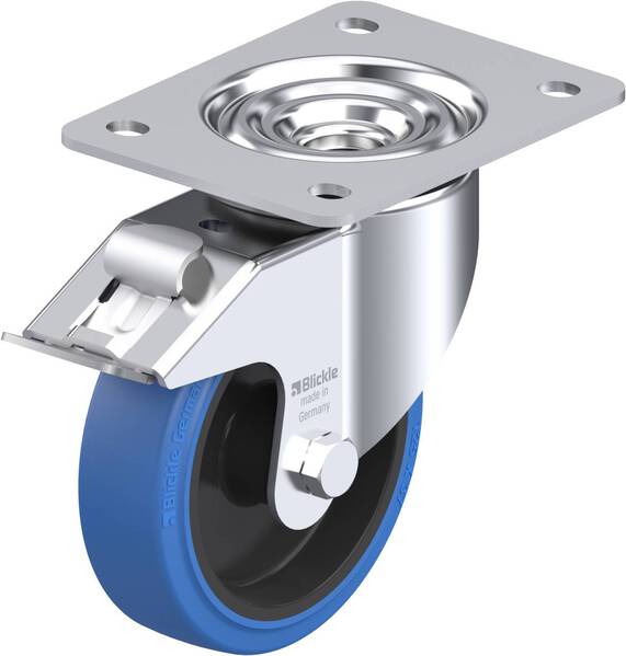 Blickle 482190 LK-POEV 125R-3-FI-SB Lenkrolle mit Feststeller Rad-Durchmesser: 125 mm Tragfähigkeit (max.): 250 kg 1 St.