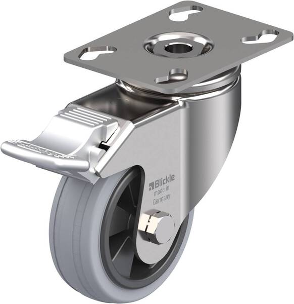 Blickle 226423 LKPXA-VPA 80G-FI Lenkrolle mit Feststeller Rad-Durchmesser: 80 mm Tragfähigkeit (max.): 80 kg 1 St.