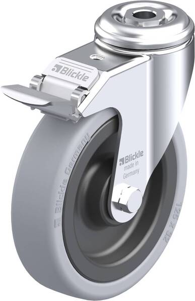 Blickle 225169 LKRA-VPA 126K-FI Lenkrolle mit Feststeller Rad-Durchmesser: 125 mm Tragfähigkeit (max.): 120 kg 1 St.