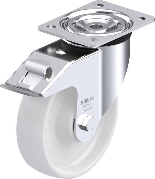 Blickle 15974 L-PO 175K-FI Lenkrolle mit Feststeller Rad-Durchmesser: 175 mm Tragfähigkeit (max.): 400 kg 1 St.