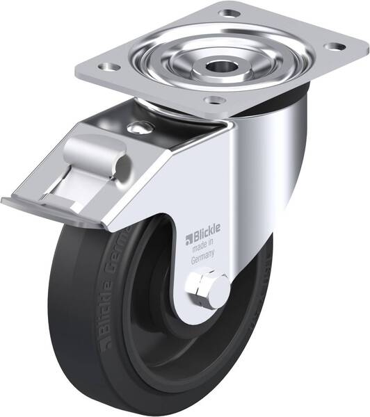 Blickle 97154 L-POEV 160KA-FI Lenkrolle mit Feststeller Rad-Durchmesser: 160 mm Tragfähigkeit (max.): 400 kg 1 St.
