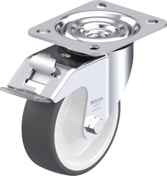 Blickle 2071 L-POTH 100G-FI Lenkrolle mit Feststeller Rad-Durchmesser: 100 mm Tragfähigkeit (max.): 250 kg 1 St.