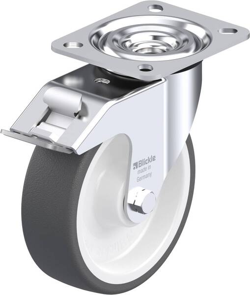 Blickle 1669 L-POTH 125R-FI Lenkrolle mit Feststeller Rad-Durchmesser: 125 mm Tragfähigkeit (max.): 250 kg 1 St.