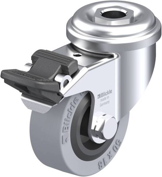 Blickle 226761 LRA-VPA 50G-FI Lenkrolle mit Feststeller Rad-Durchmesser: 50 mm Tragfähigkeit (max.): 40 kg 1 St.