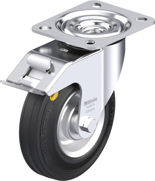 Blickle 9589 L-RD 125R-FI Lenkrolle mit Feststeller Rad-Durchmesser: 125 mm Tragfähigkeit (max.): 120 kg 1 St.