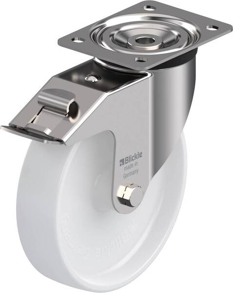 Blickle 9738 LX-PO 200G-FI Lenkrolle mit Feststeller Rad-Durchmesser: 200 mm Tragfähigkeit (max.): 400 kg 1 St.