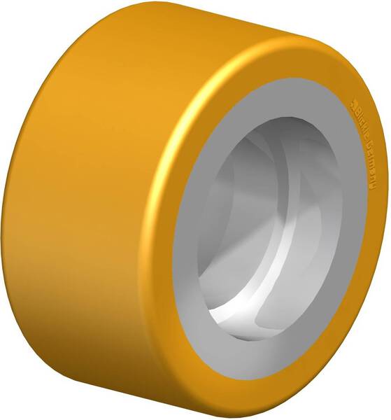 Blickle 466466 RK-HTH 080x040/47x14-40-Z Hubwagenrolle Rad-Durchmesser: 80 mm Tragfähigkeit (max.): 350 kg 1 St.