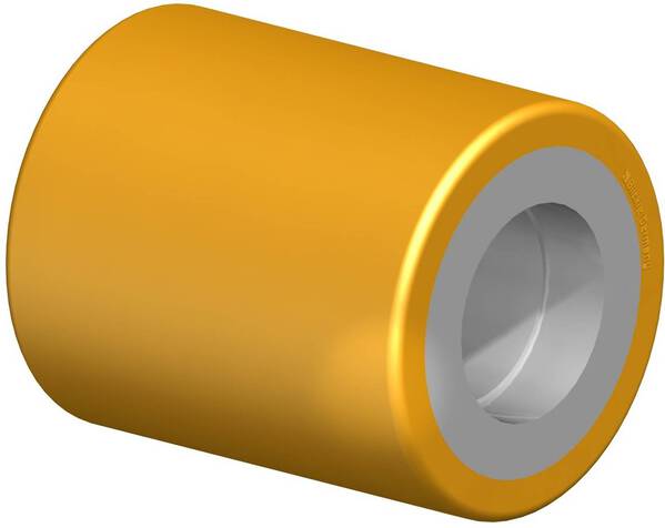 Blickle 466524 RK-HTH 080x095/42x14-93-Z Hubwagenrolle Rad-Durchmesser: 80 mm Tragfähigkeit (max.): 850 kg 1 St.