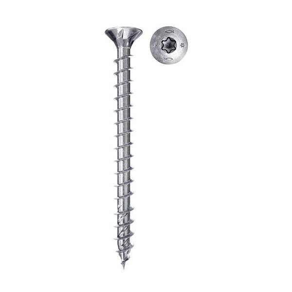 Fischer 670001 Power-Fast II Spanplattenschraube 3 mm 12 mm T-Profil Stahl galvanisch verzinkt 200 St.