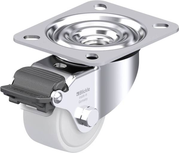 Blickle 936876 LE-PO 60KF-RA Stahlblech-Lenkrolle Rad-Durchmesser: 60 mm Tragfähigkeit (max.): 150 kg 1 St.