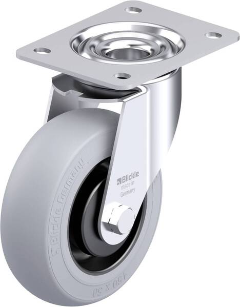Blickle 936136 LE-POES 150KA-SG Stahlblech-Lenkrolle Rad-Durchmesser: 150 mm Tragfähigkeit (max.): 280 kg 1 St.