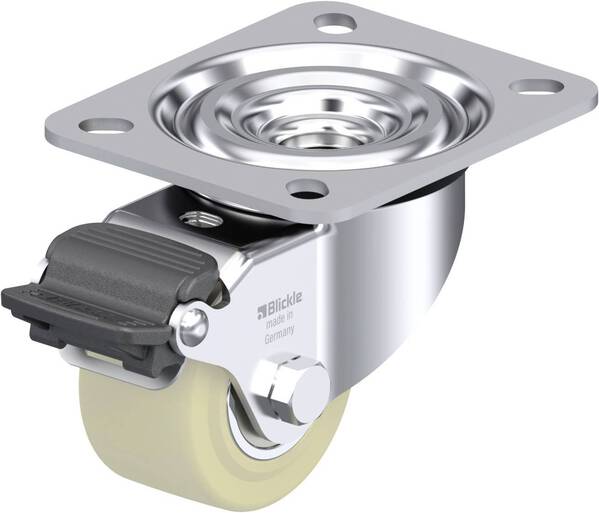 Blickle 937228 L-GSPO 60K-RA Stahlblech-Lenkrolle Rad-Durchmesser: 60 mm Tragfähigkeit (max.): 250 kg 1 St.