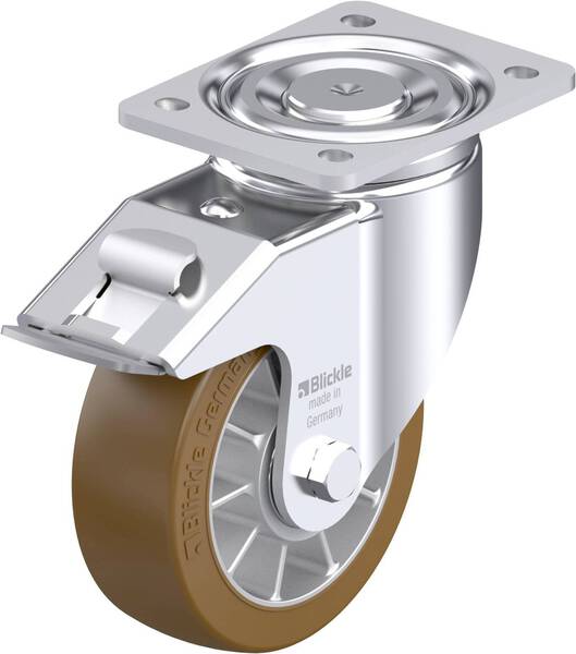 Blickle 942163 LH-ALB 152K-FI Stahlblech-Lenkrolle Rad-Durchmesser: 150 mm Tragfähigkeit (max.): 900 kg 1 St.