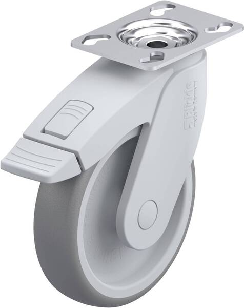 Blickle 951176 LKFG-TPA 126G-FI-P25 Kunststoff-Lenkrolle Rad-Durchmesser: 125 mm Tragfähigkeit (max.): 110 kg 1 St.