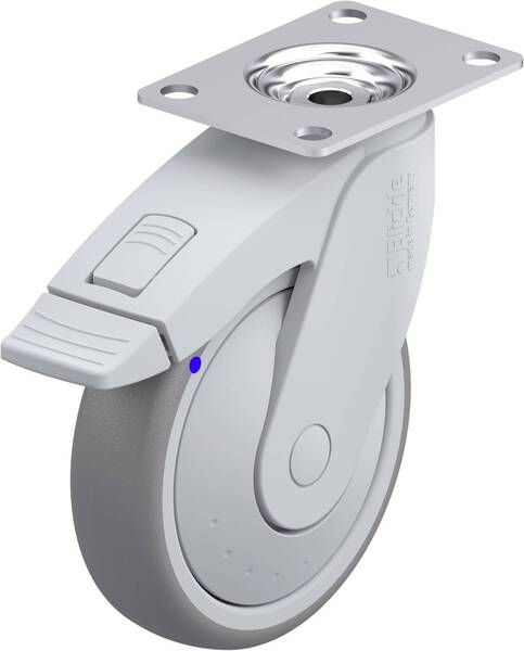 Blickle 948034 LKFGX-TPA 126XKF-FI-PX27 Kunststoff-Lenkrolle Rad-Durchmesser: 125 mm Tragfähigkeit (max.): 110 kg 1 St.