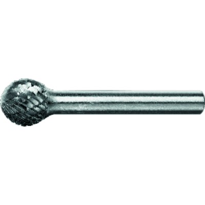 FORMAT - Frässtift HM kugelförmig 0807 Alu Schaft-ø6mm, ø8 x 7mm