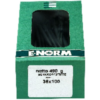 E-NORMpro - Drahtstift versenkt blank 3,8 x 100mm, 1,0kg
