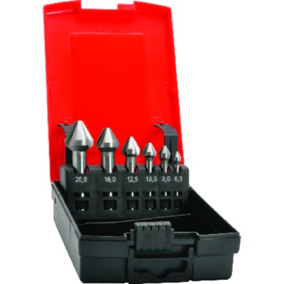FORMAT - Kegelsenker-Set DIN 334 HSS C60° 6,3-20mm