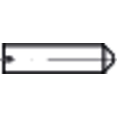 NOBRAND - Gewindestift mit Schlitz und Spitze DIN 553 Stahl 14H blank M8 x 12mm