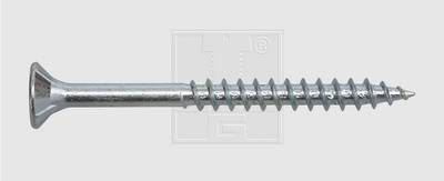 SWG Holzschraube 4.5 mm 80 mm Innenvielzahn Stahl verzinkt 75 St.