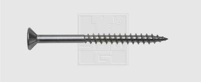 SWG Spanplattenschraube 4 mm 45 mm Innenvielzahn Edelstahl A2 100 St.