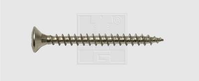 SWG Holzschraube 4 mm 50 mm Kreuzschlitz Pozidriv Stahl vernickelt 200 St.