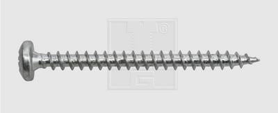 SWG Holzschraube 4 mm 50 mm Kreuzschlitz Pozidriv Stahl verzinkt 200 St.