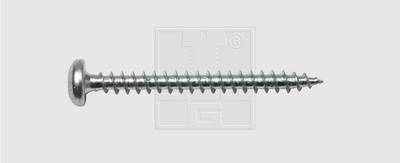 SWG Holzschraube 5 mm 60 mm Innenvielzahn Stahl verzinkt 100 St.