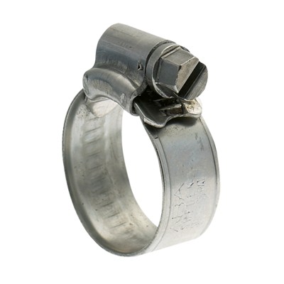 ABA - Schneckengewindeschelle S40, VA, W4, Bandbreite 12mm, Spannbereich 130-165mm