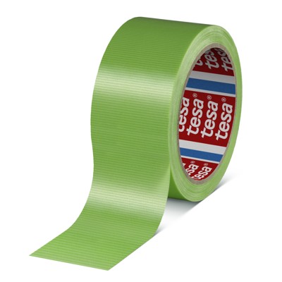 tesa® - 4621 Outdoor Gewebeband, 50m x 50mm, leucht-hellgrün
