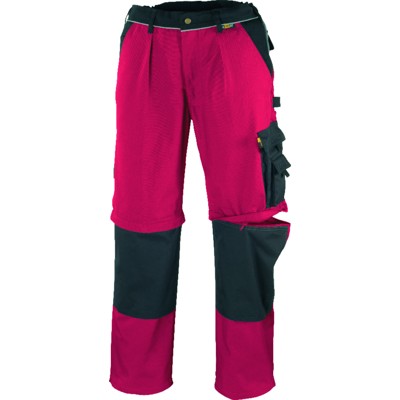 teXXor® - Bundhose TOBAGO 8353, rot/schwarz, Größe 50