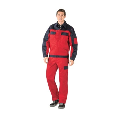 Planam - Bundjacke 1203 rot/marine, Größe 46