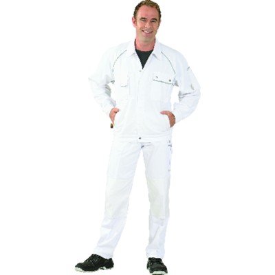 Planam - Bundjacke 2112 reinweiß/reinweiß, Größe 58
