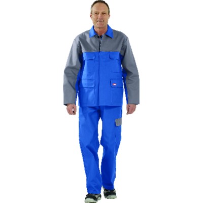 Planam - Arbeitsjacke 5210 kornblau/grau, Größe 54