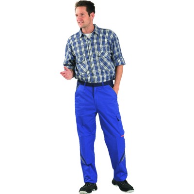 Planam - Bundhose 2320 kornblau/marine/zink, Größe 50