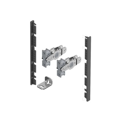 HETTICH - Innenschubkasten-Frontverbinder, AvanTech YOU, 9257620, anthrazit