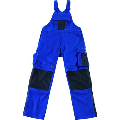 MASCOT® - Berufslatzhose Leipzig 12069-203, kornblau/schwarzblau, Größe C56, 82