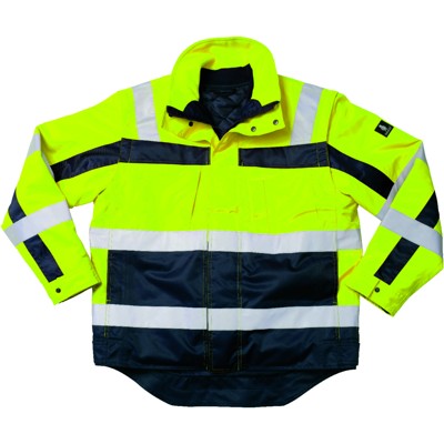 MASCOT® - Pilotjacke Loreto, 100 % Polyester (PES), 240 g/m², gelb/blau, Größe M