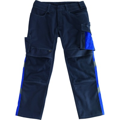 MASCOT® - Berufshose Erlangen 12179-203, schwarzblau/kornblau, Größe C58, 90