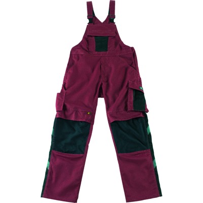 MASCOT® - Berufslatzhose Leipzig 12069-203, rot/schwarz, Größe C60, 90