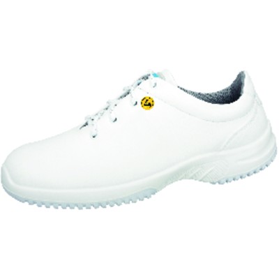 ABEBA® - Berufshalbschuh uni6 36780, O2 FO SRC ESD, weiß, Größe 36