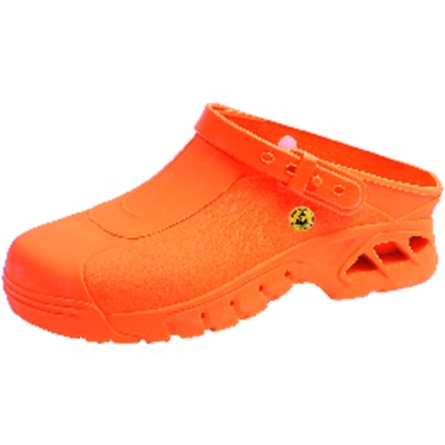 ABEBA® - Berufsclog autoklavierbar 39630, OB SRC ESD, orange, Größe 42