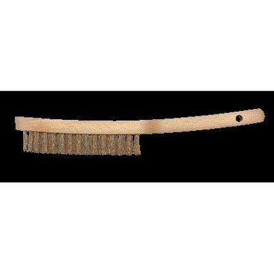 GEDORE red® - Drahtbürste 3-reihig Länge 260mm Holzgriff
