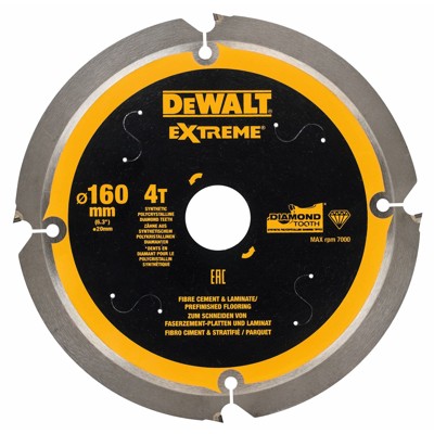 DeWALT - Kreissägeblatt PCD 160 x 20mm 4Z