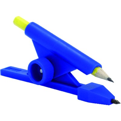 Schwaiger - Parallelanreisser blau mit Zirkelspitze